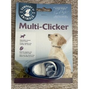 Company of Animal Dog Training Aid Clix Multi Clicker Puppy Obedience Agility